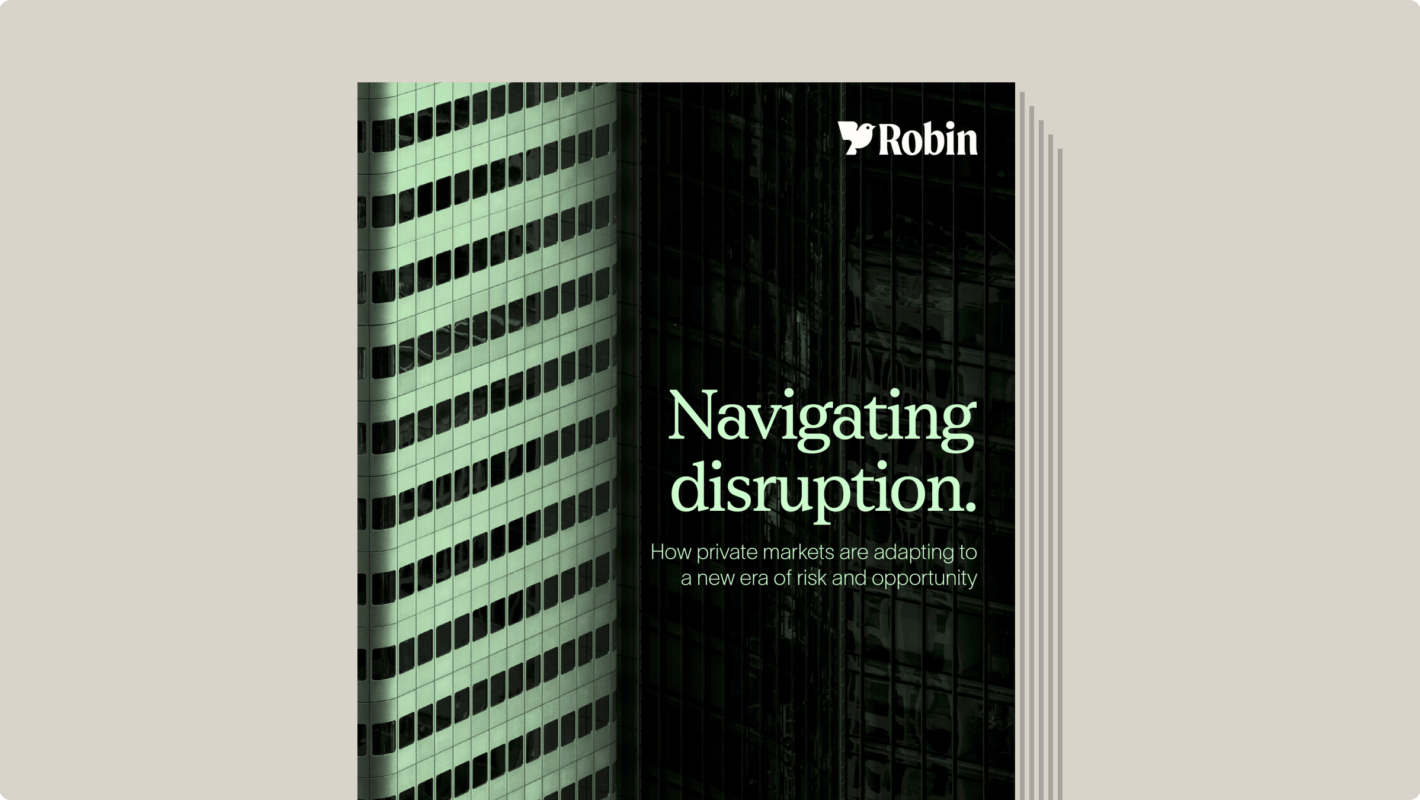 Private markets report cover